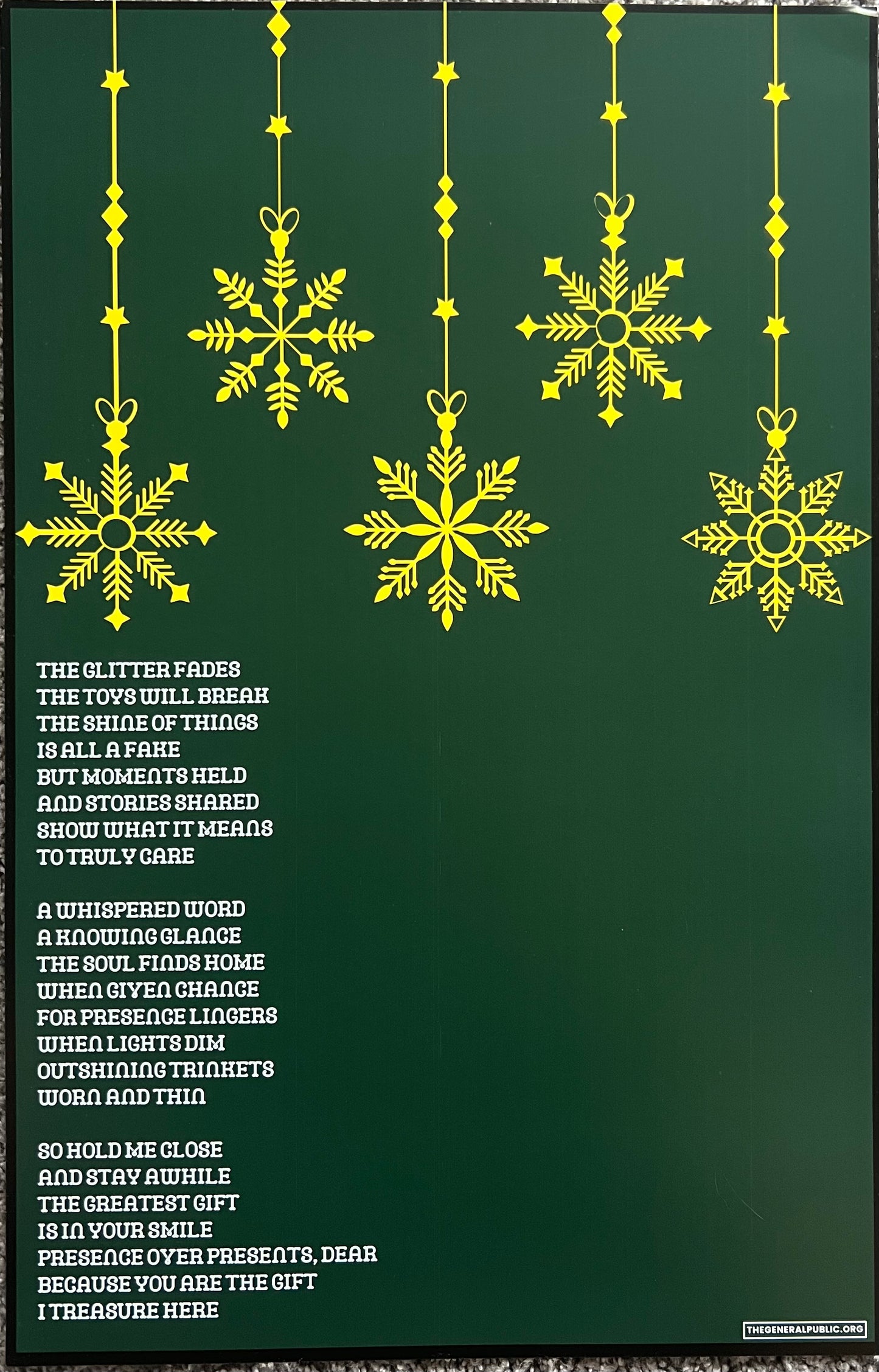 December 2024 - Presence>Presents